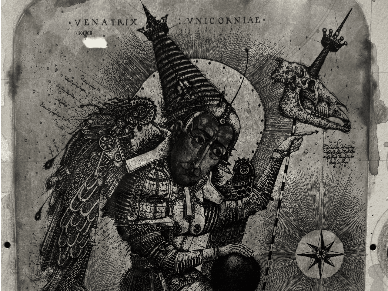 Травень – Червень 2025 року / Київ / Виставка всесвітньо знаного українського графіка Брата Олега Д.